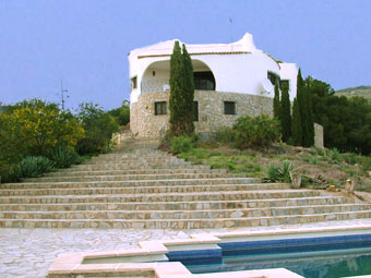 Villa and Steps